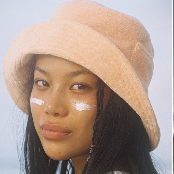 Lack Of Color Wave Bucket Hat in Peach - Picture 5 of 5